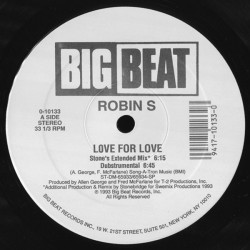 Robin S ‎– Love For Love